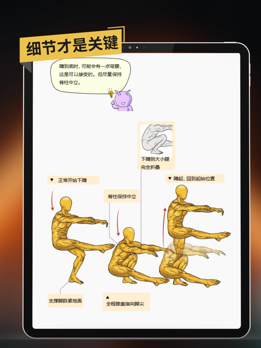 徒手健身训练手册 — 动作细节