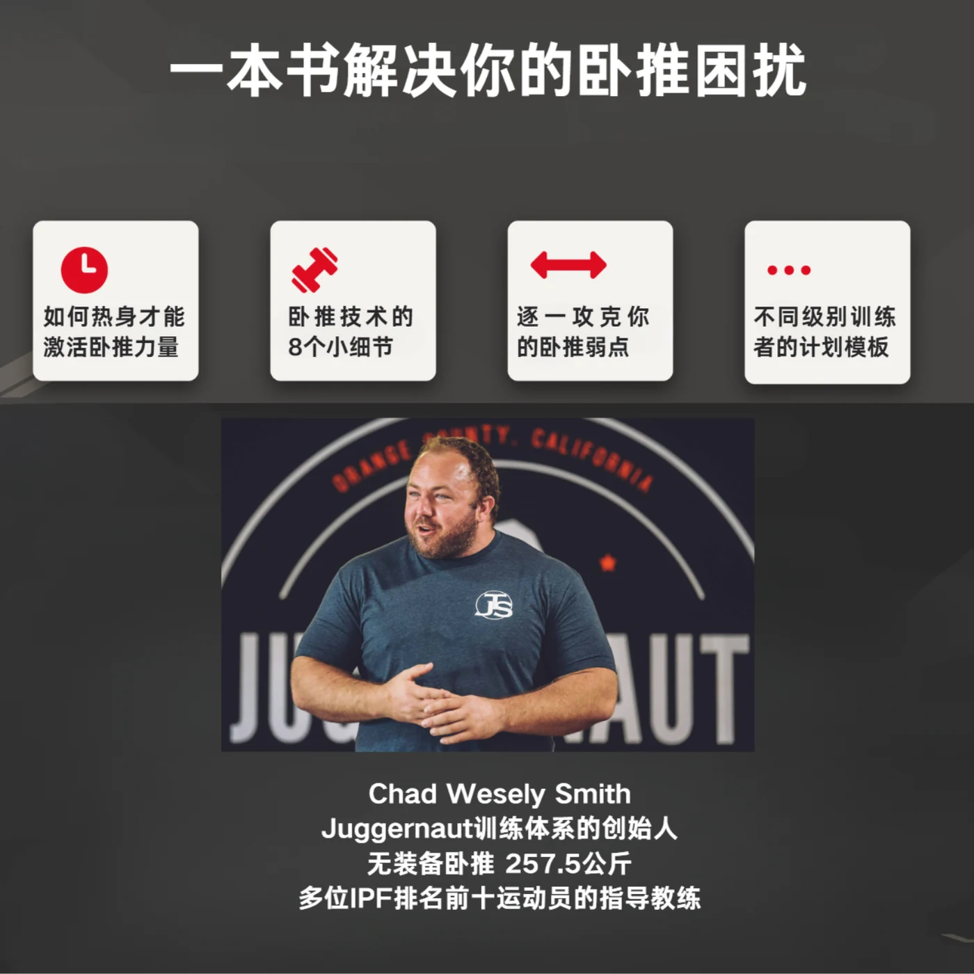力量举三部曲 — 卧推：训练问题