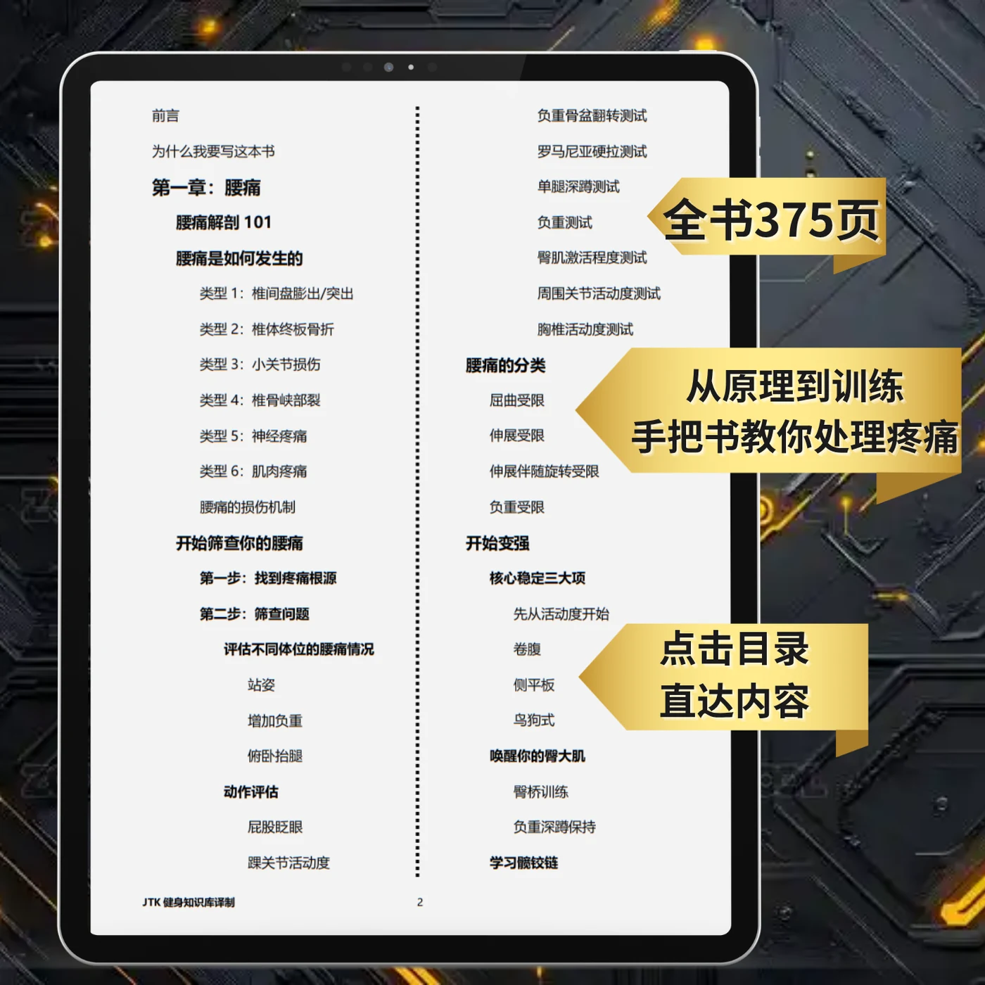 重返巅峰 — 目录概览