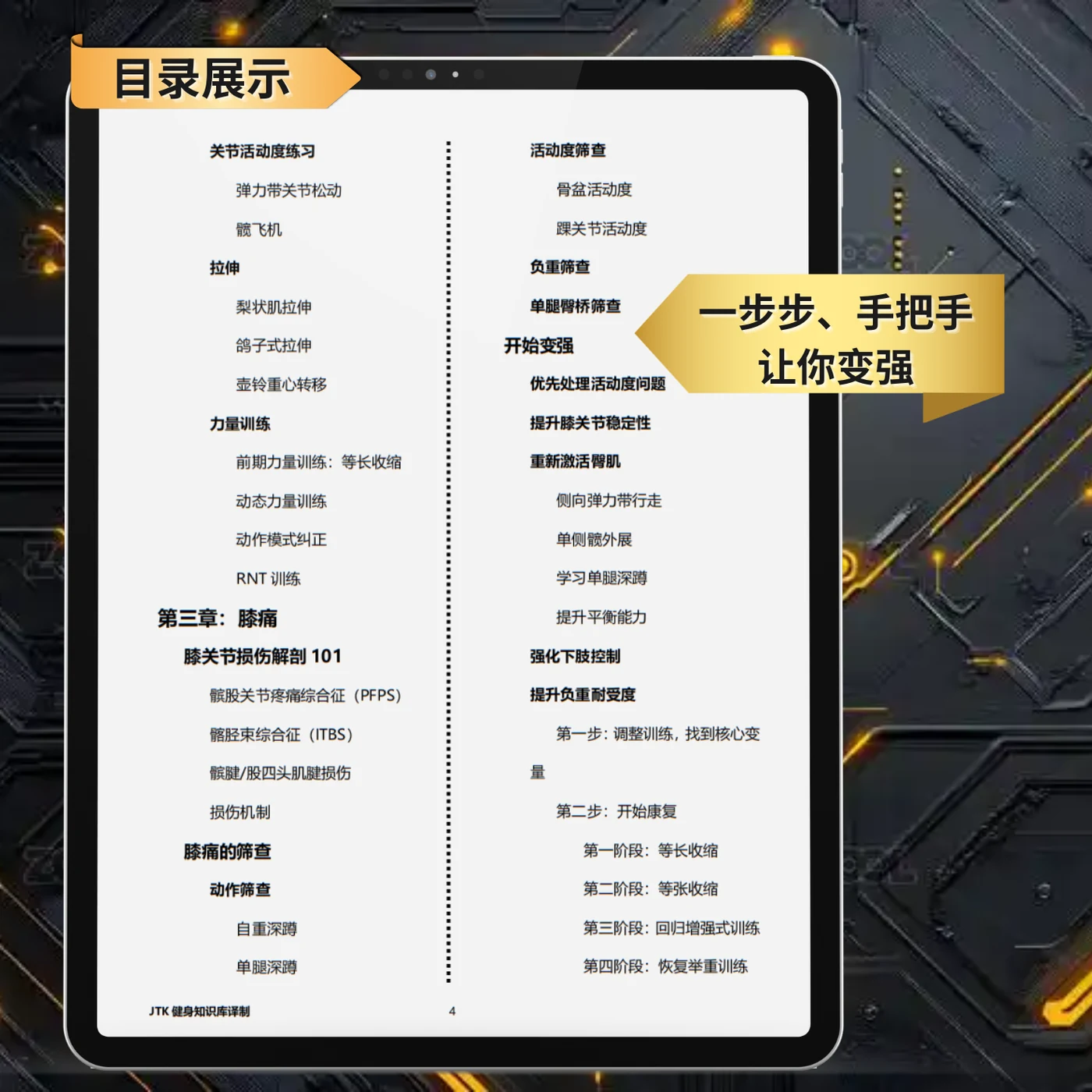 重返巅峰 — 分步训练思路