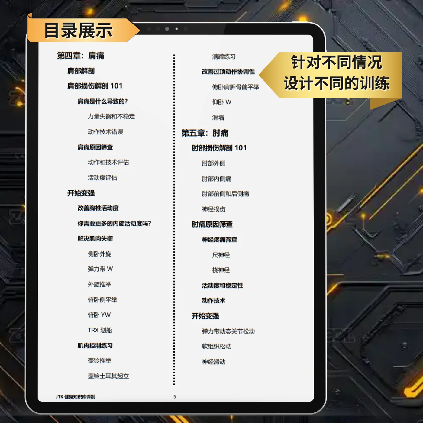 重返巅峰 — 训练调整